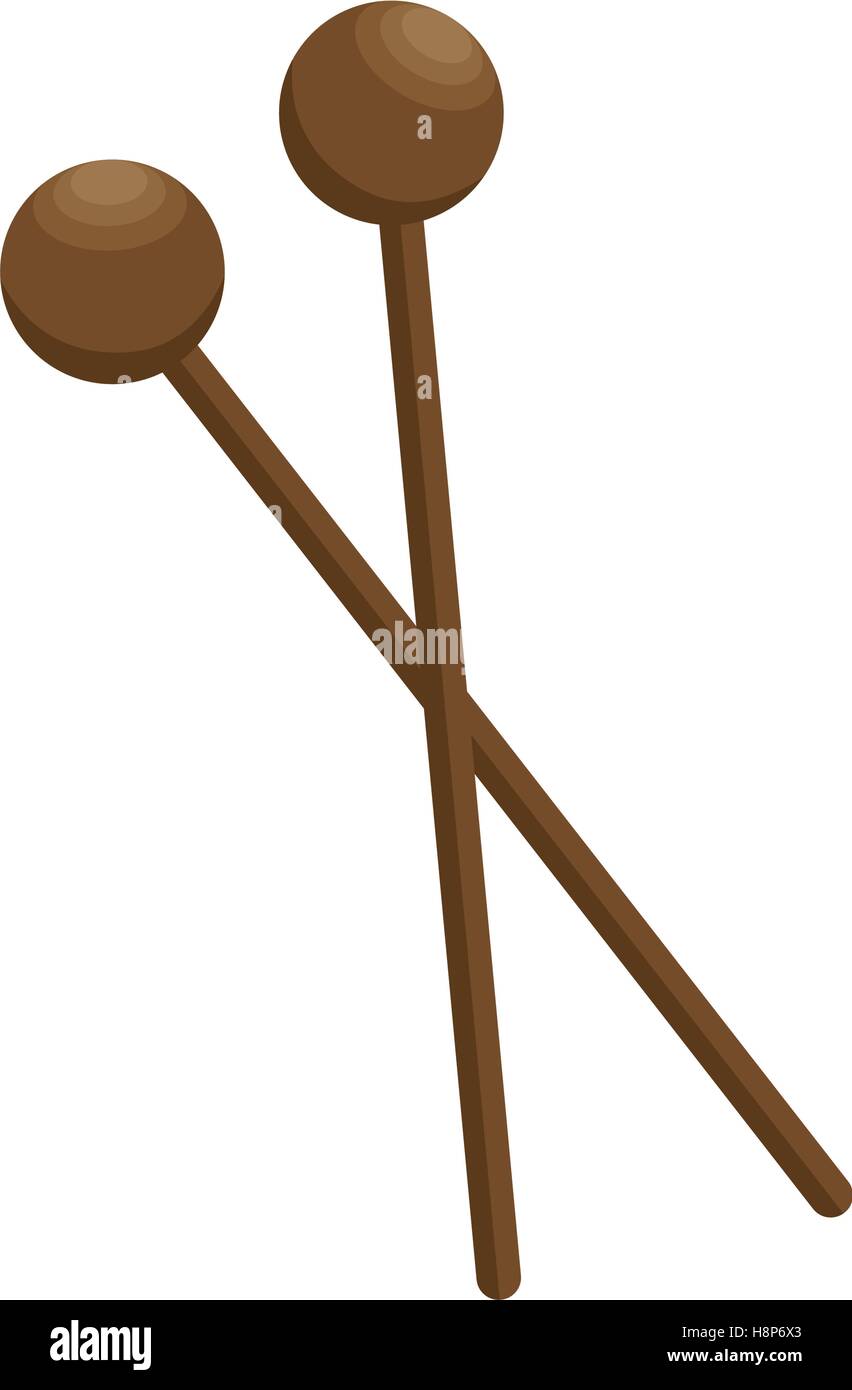 timbal instrument musical icon vector illustration design Stock Vector ...