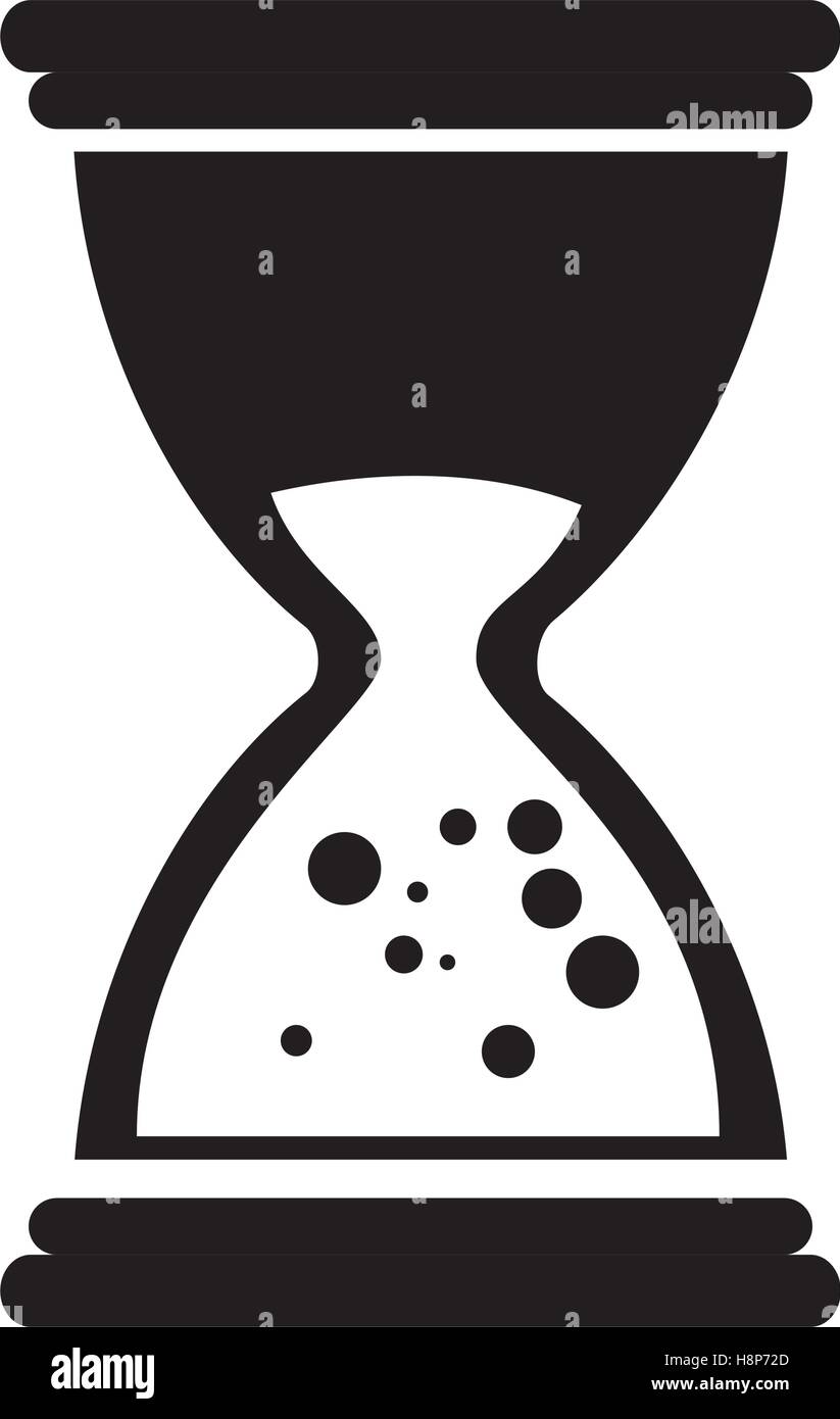 hourglass time isolated icon vector illustration design Stock Vector ...