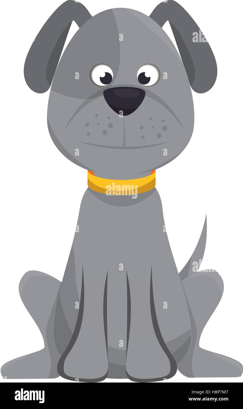 cute dog mascot icon vector illustration design Stock Vector Image ...