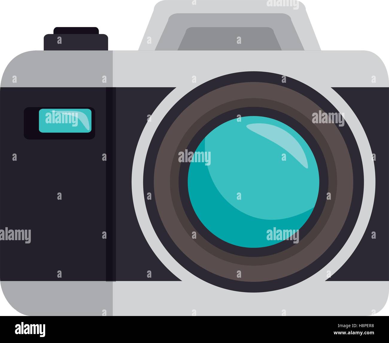 camera photographic isolated icon vector illustration design Stock ...