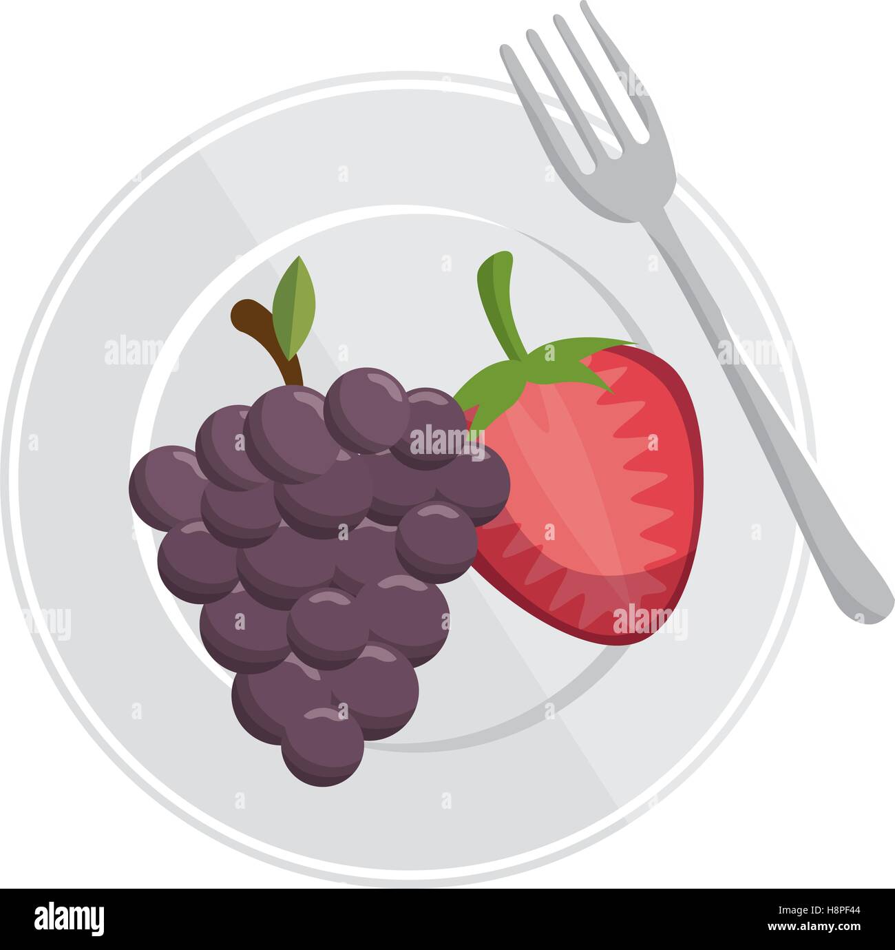 healthy food menu isolated icon vector illustration design Stock Vector ...