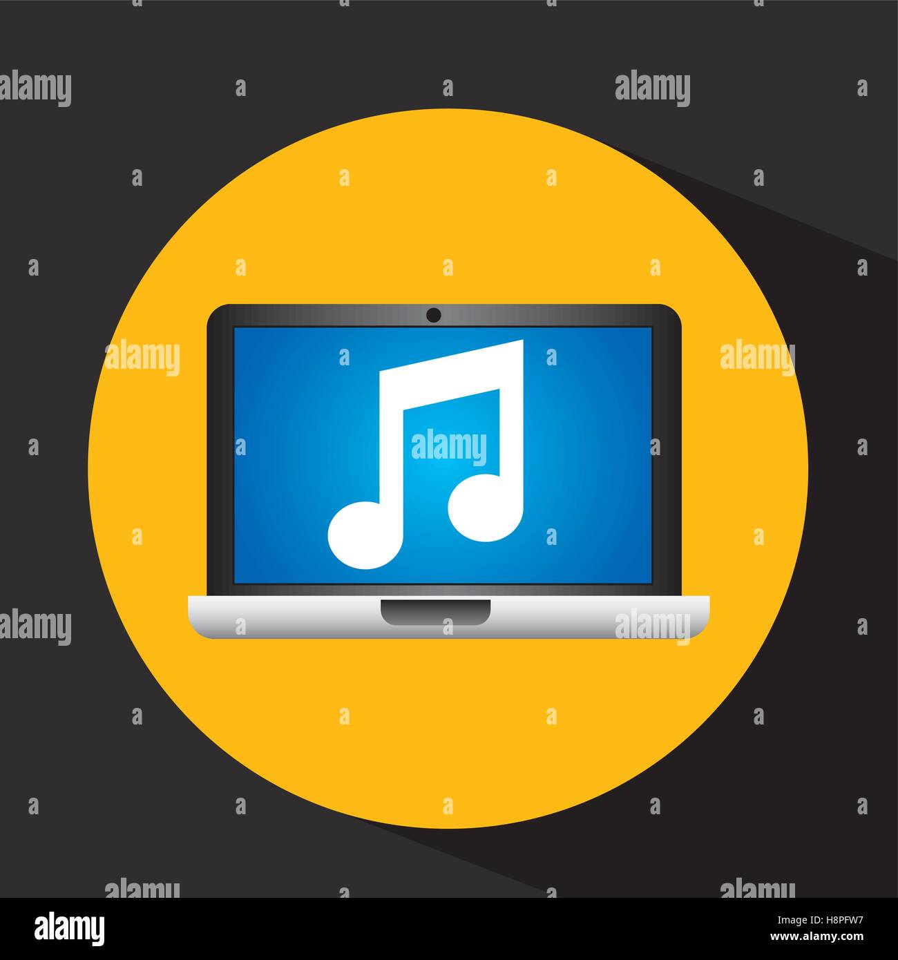 video player social media icons design vector illustration eps 10 Stock ...