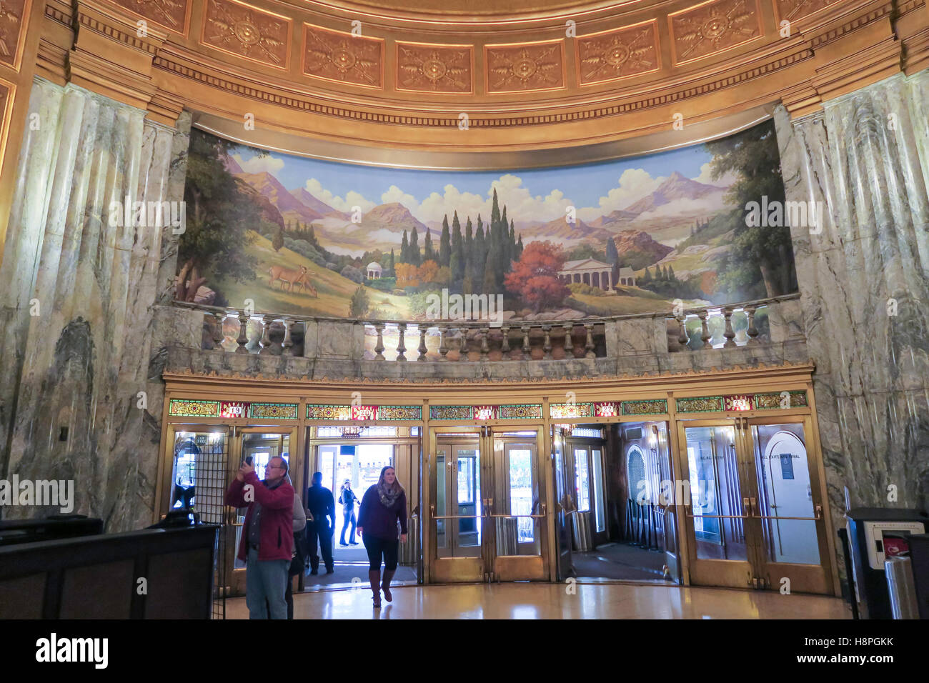 Beacon Theatre Interior, NYC, USA Stock Photo