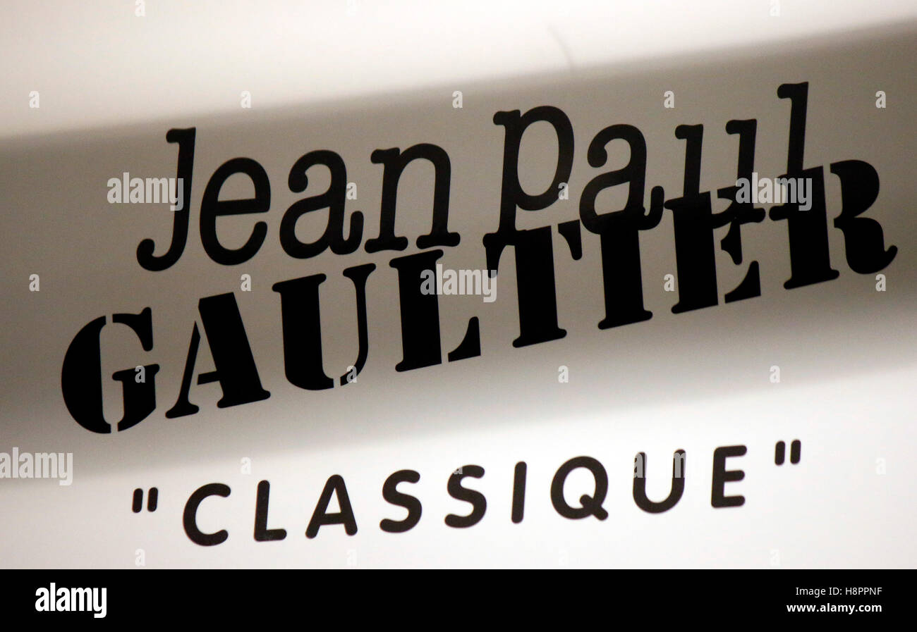 das Logo der Marke "Jean Paul Gaultier", Berlin Stock Photo - Alamy