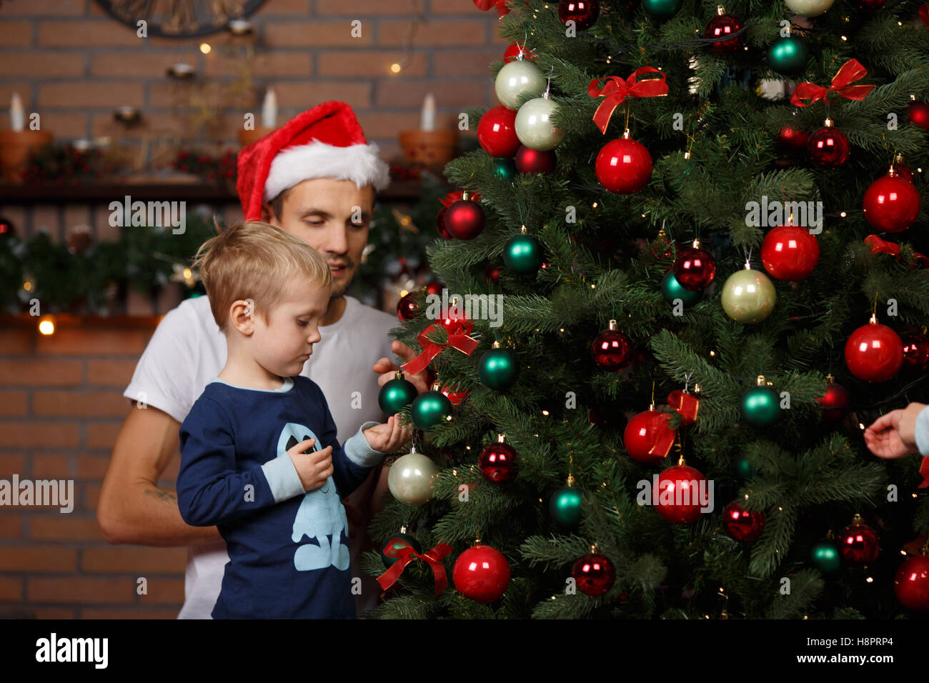 father son christmas