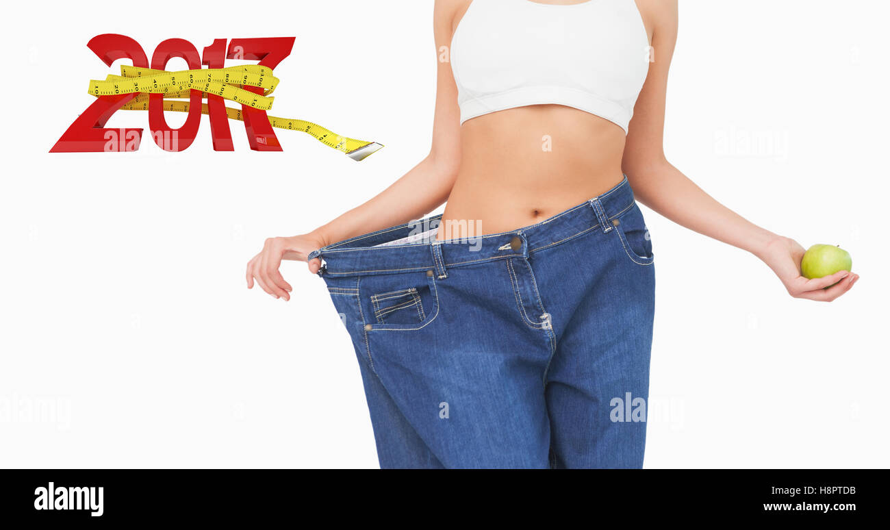 Teen girl in bra jeans hi-res stock photography and images - Alamy