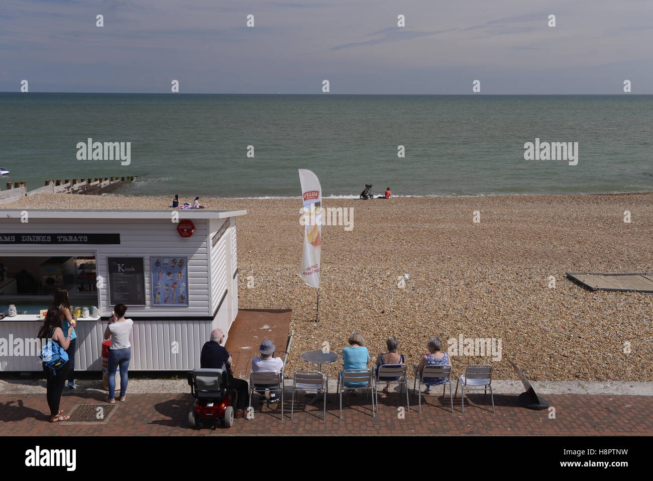 Eastbourne Grand Parade Stock Photo Alamy