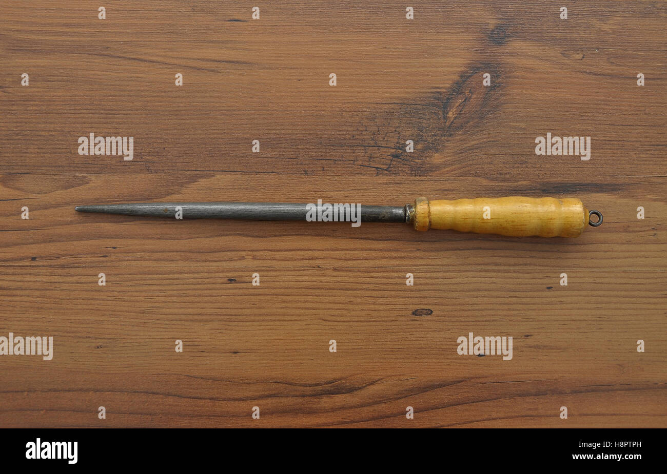 Honing steel Stock Photo Alamy