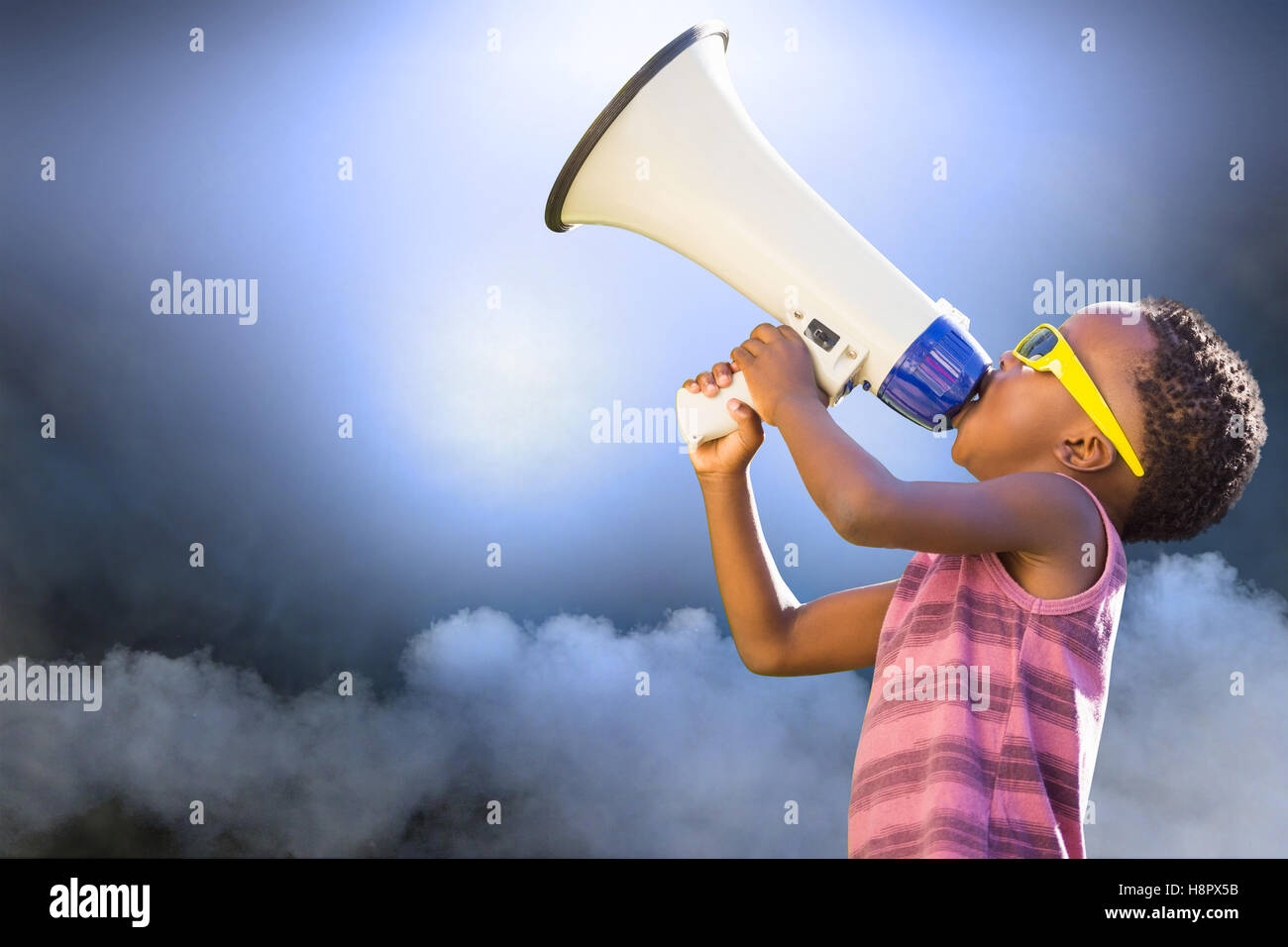 Child megaphone hires stock photography and images Alamy