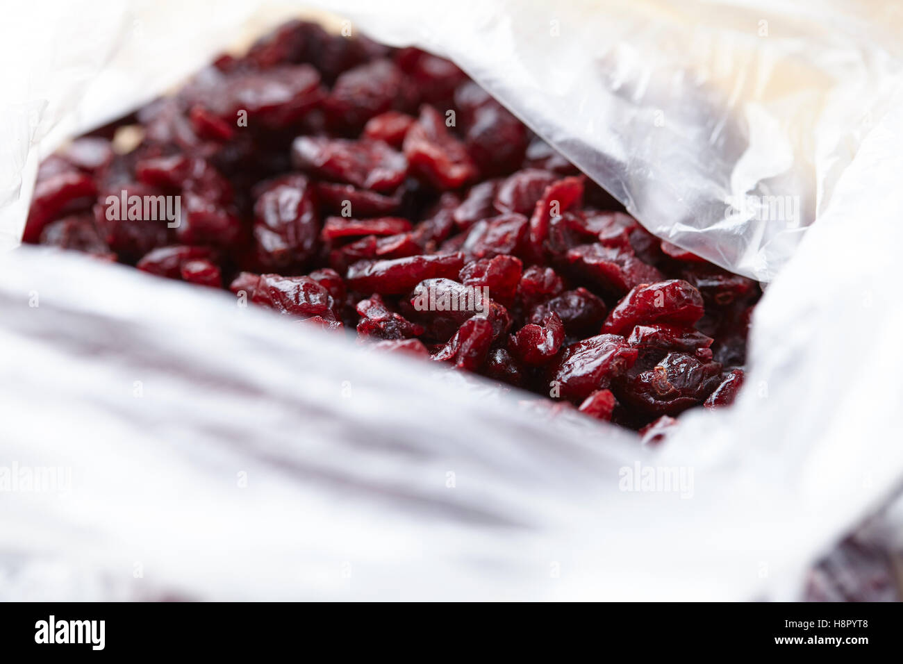 healthy eating dried cranberries Stock Photo Alamy