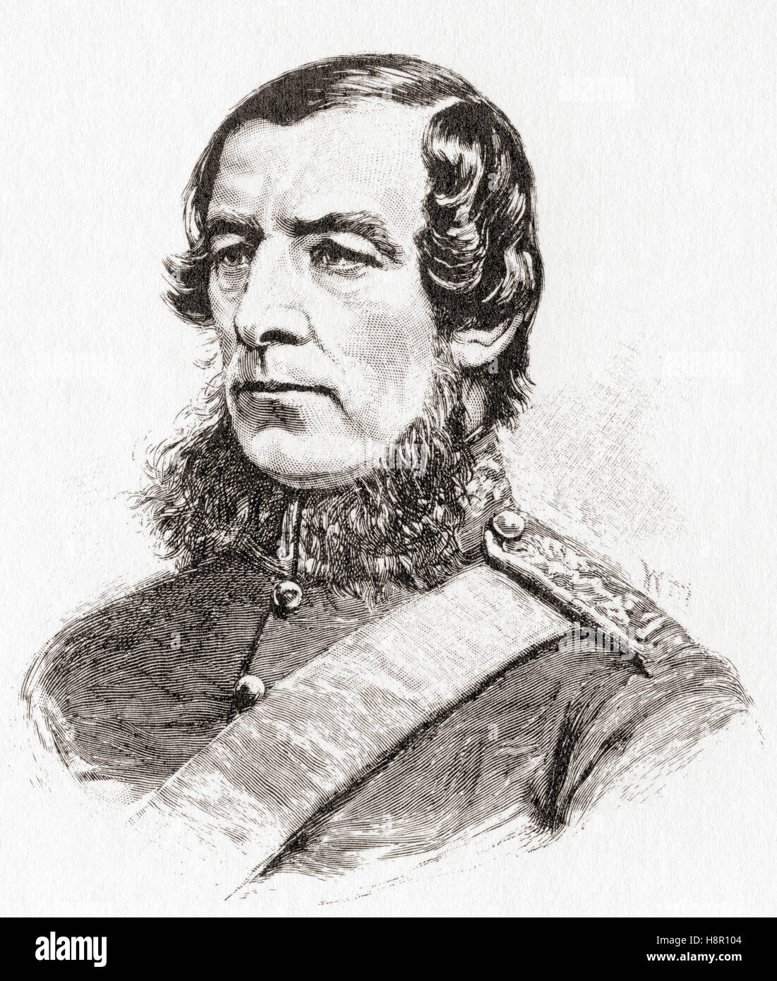 Sir Henry Barkly, 1815 –  1898. British politician, 4th Governor of British Guiana and patron of the sciences. Stock Photo