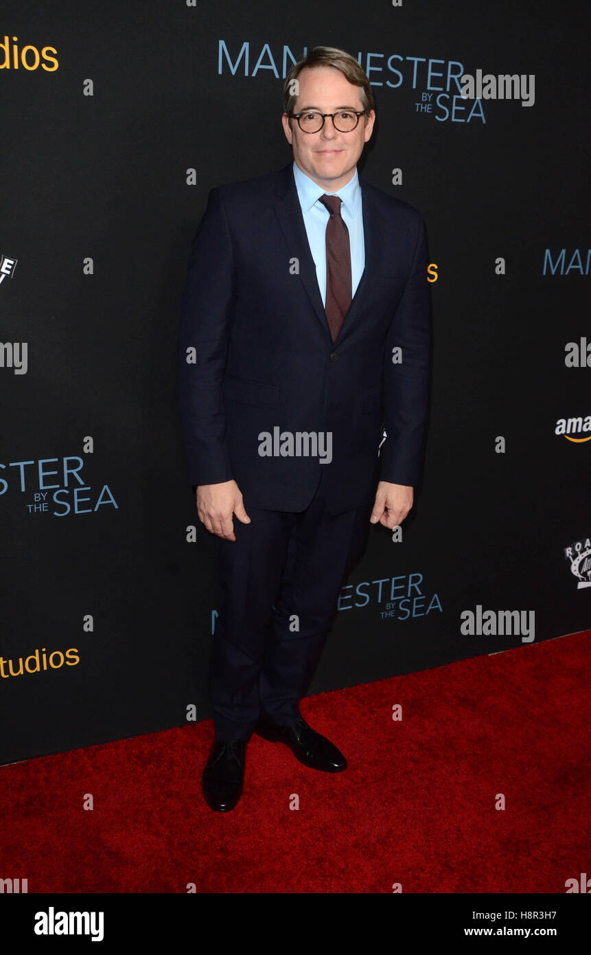 Beverly Hills, Ca. 14th Nov, 2016. Matthew Broderick at the premiere of