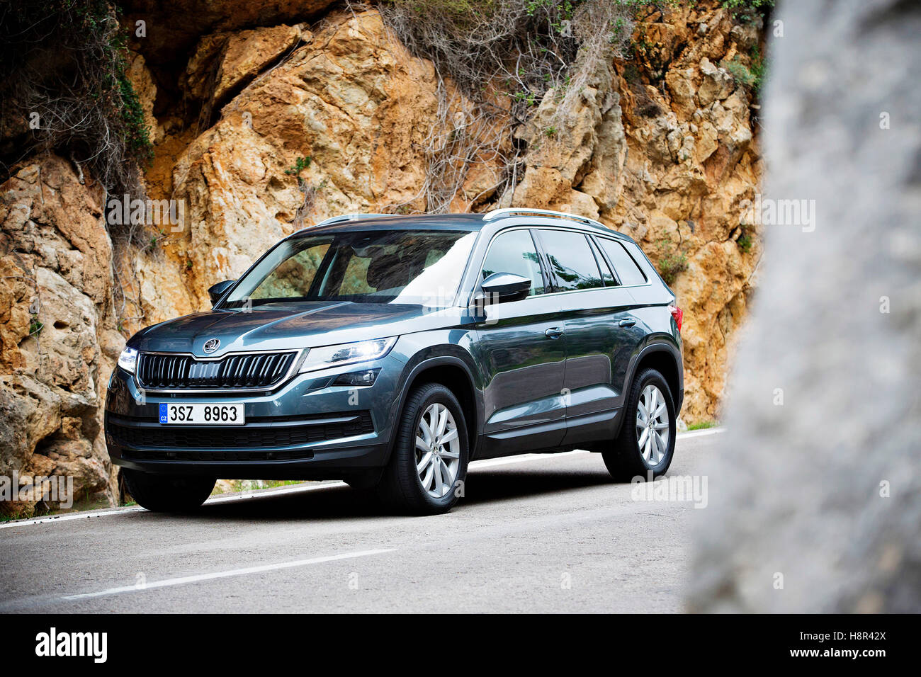 Palma De Mallorca, Spain. 15th Nov, 2016. New SUV Skoda Kodiaq was