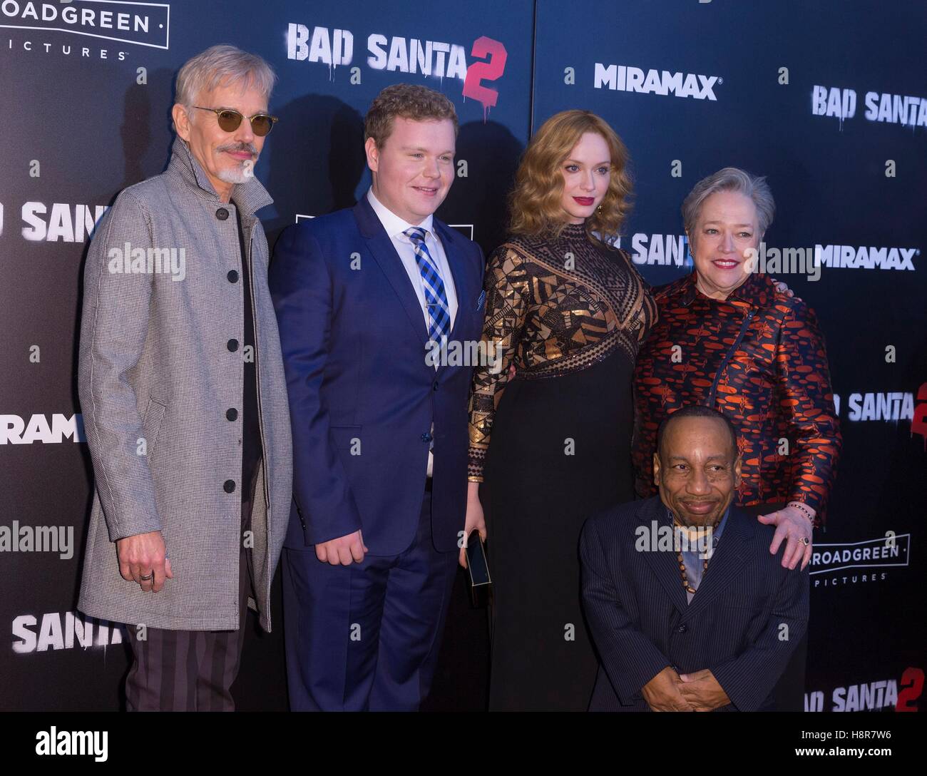 New York, USA. 15th Nov, 2016. Billy Bob Thornton, Brett Kelly ...