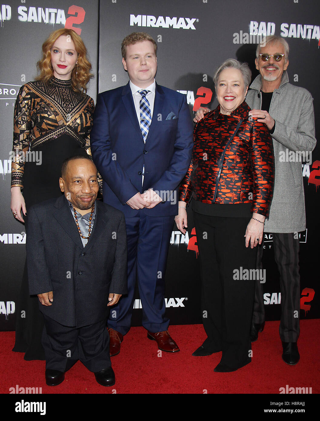 Christina Hendricks Tony Cox Brett Kelly Kathy Bates Billy Bob Thornton At Broad Green Picture Miramaxs Presents New York Premiere Of Bad Santa 2 At Christina Hendricks Tony Cox Brett Kelly Kathy Bates Billy Bob Thornton At Broad Green Picture Miramaxs Presents New York Premiere Of Bad Santa 2 At