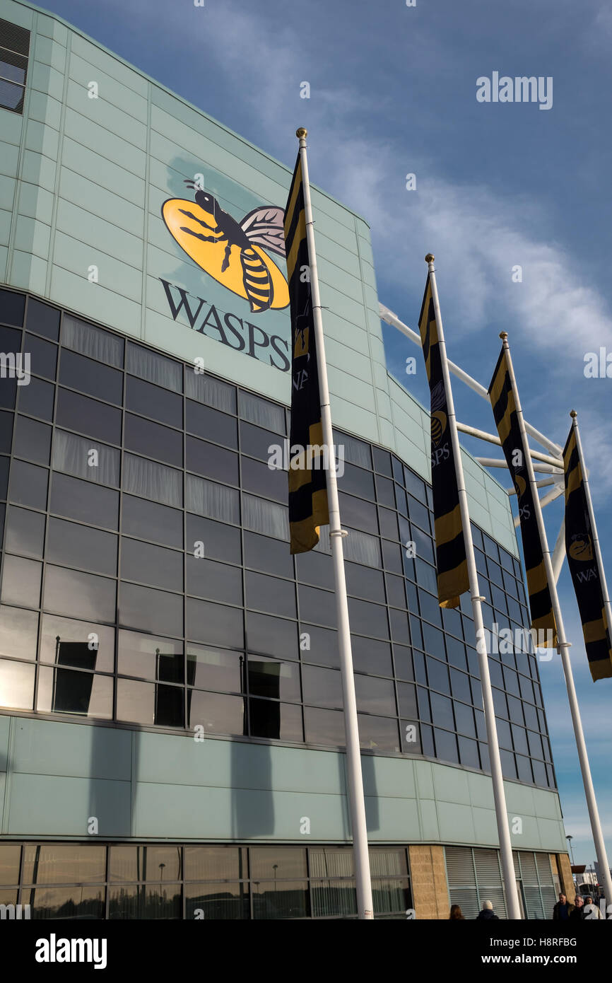 Exterior of the Ricoh Arena, home of Wasps Rugby Union and Coventry City Football Club Stock Photo