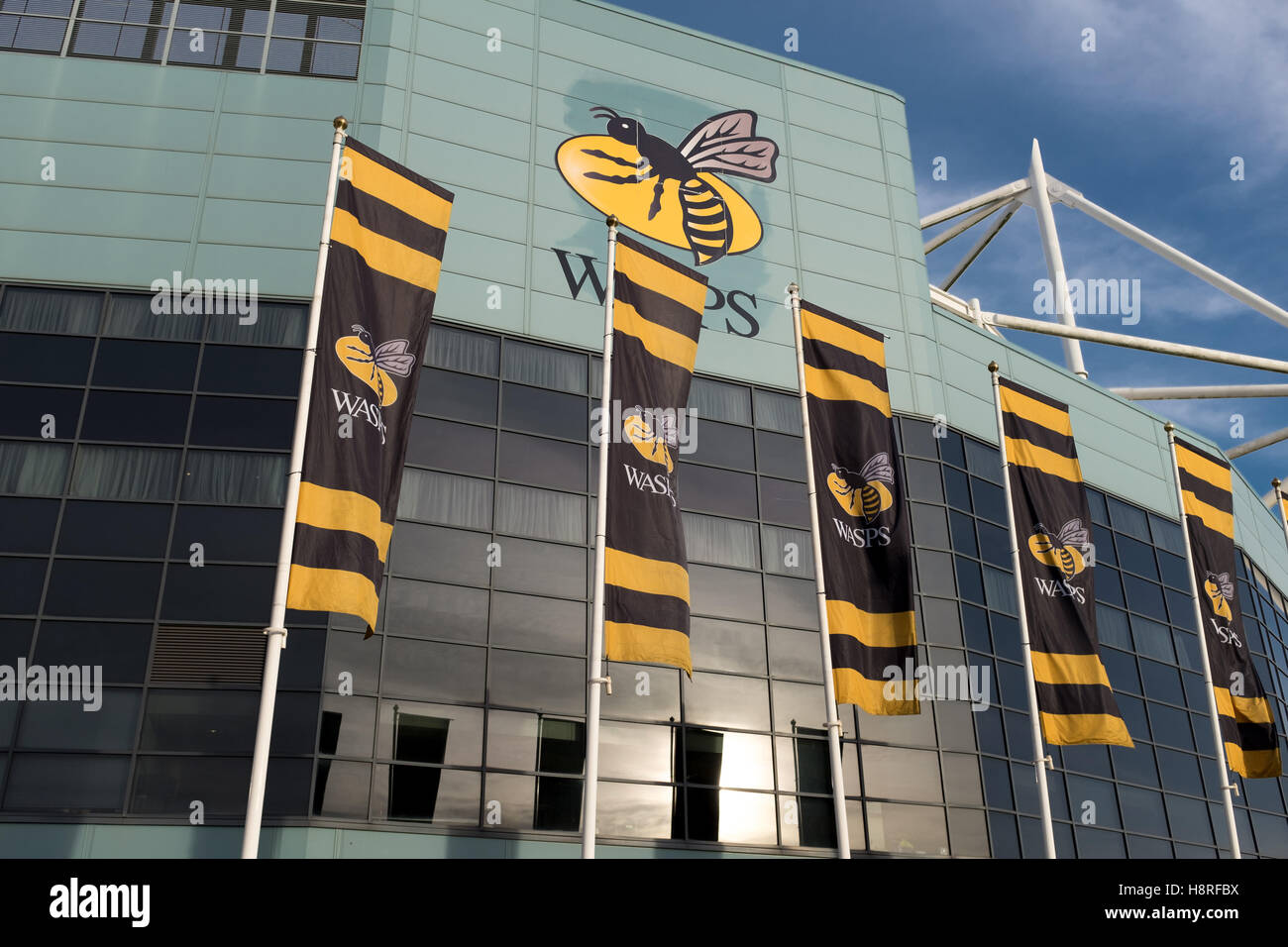 Exterior of the Ricoh Arena, home of Wasps Rugby Union and Coventry City Football Club Stock Photo