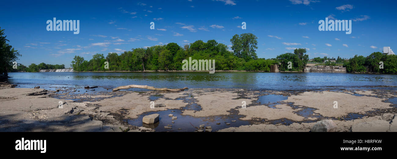 Parc nature de-l'Île-de-la-visitation Stock Photo