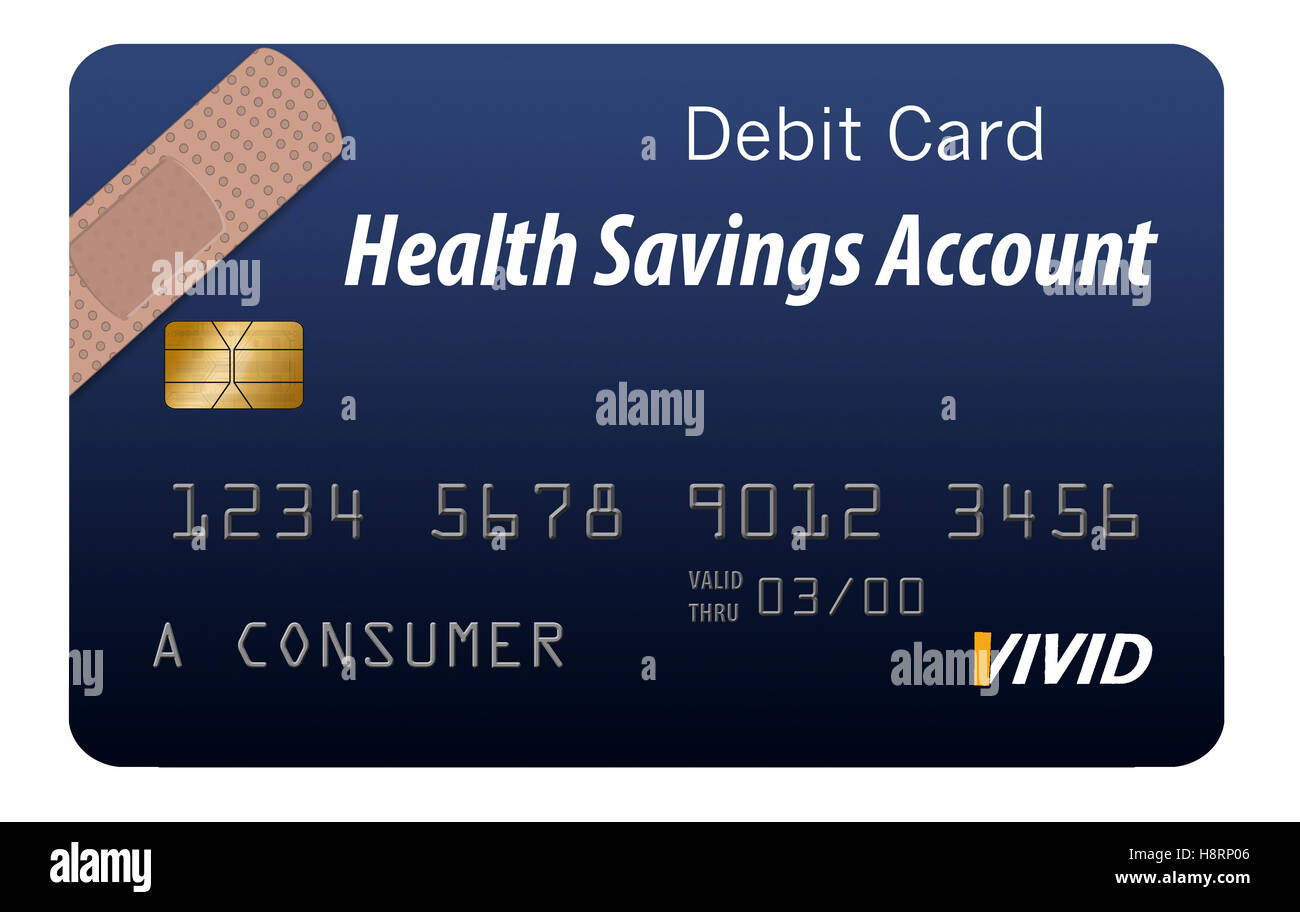 health insurance debit cards FSA, HSA Stock Photo Alamy