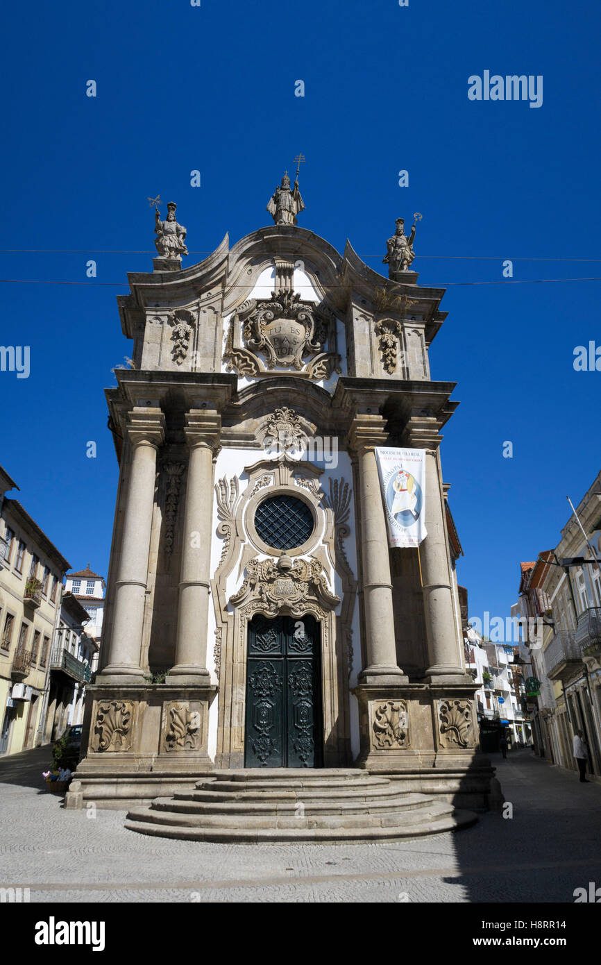 New Chapel or Capela dos Clérigos in Vila Real, Portugal, Europe Stock Photo