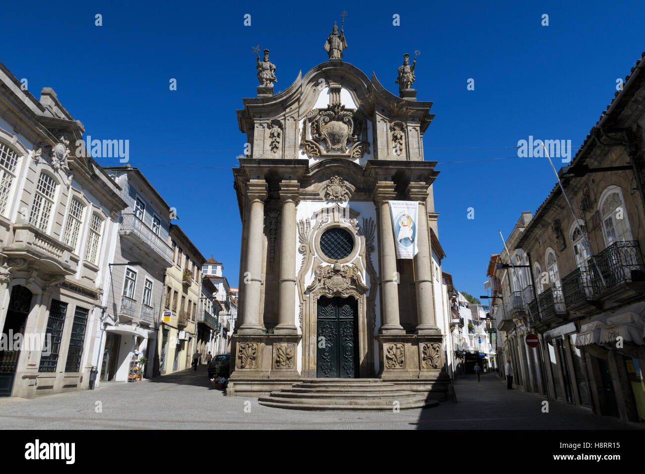 New Chapel or Capela dos Clérigos in Vila Real, Portugal, Europe Stock Photo