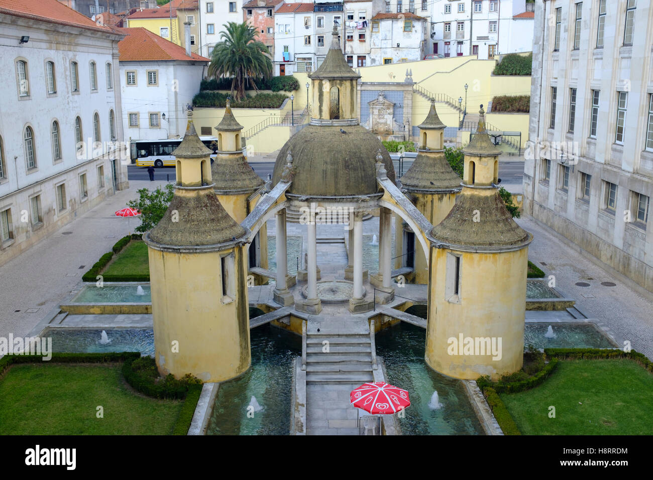 Jardim da Manga in Coimbra, Portugal Stock Photo