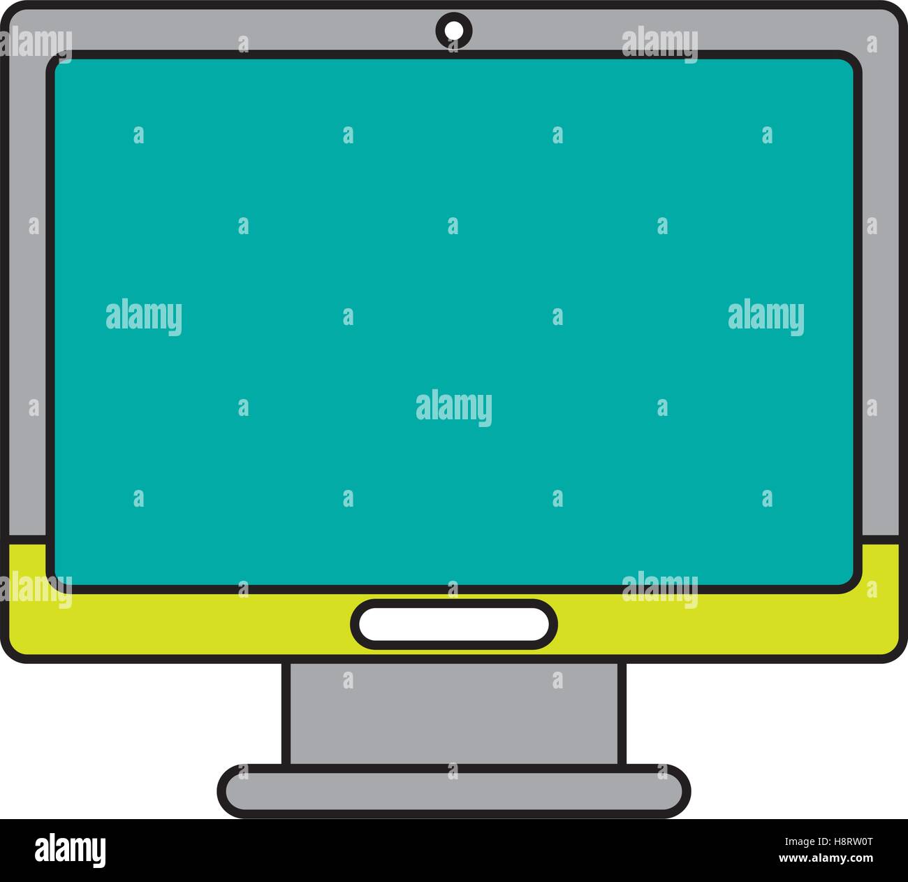 Isolated computer device design Stock Vector Image & Art - Alamy