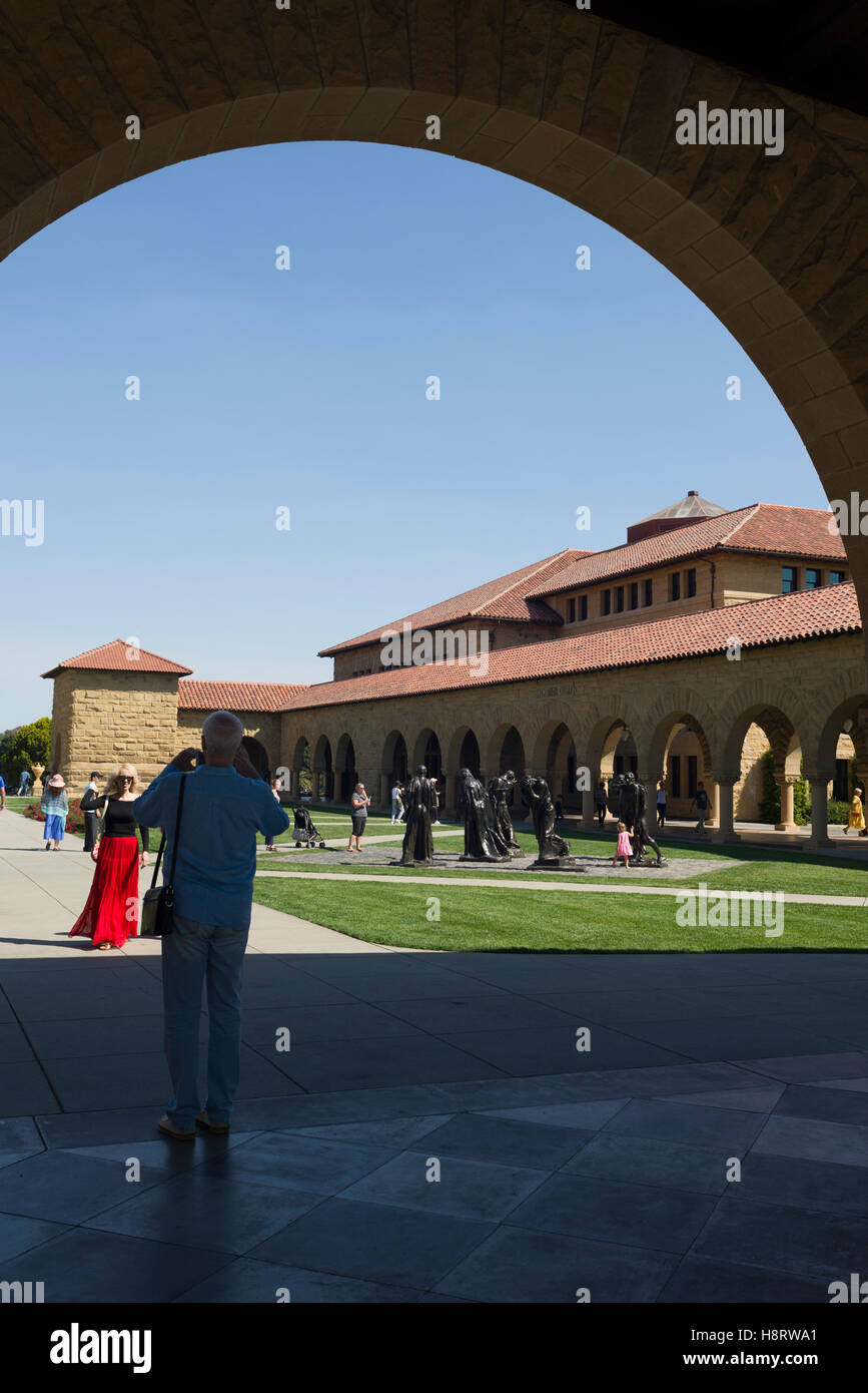 Stanford palo alto rodin garden hi-res stock photography and images - Alamy