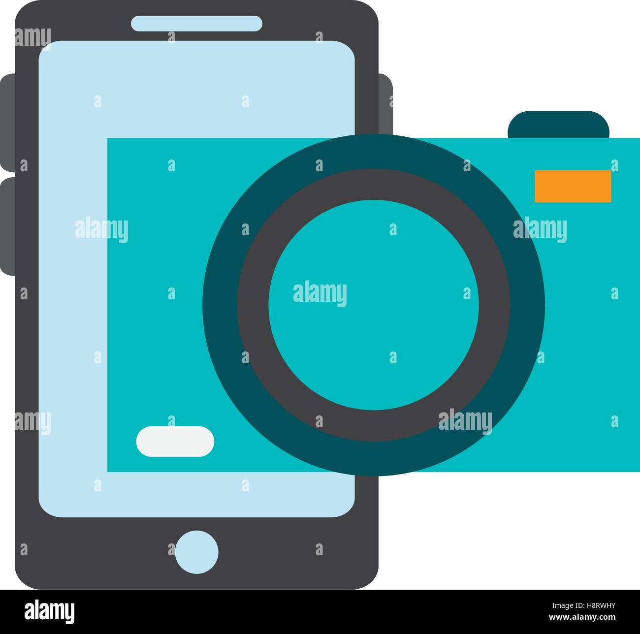 Isolated smartphone device design Stock Vector Image & Art - Alamy