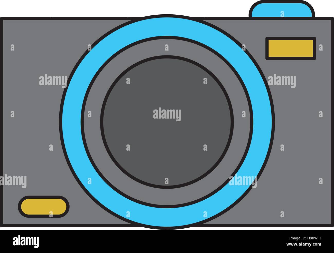 Isolated camera device design Stock Vector Image & Art - Alamy