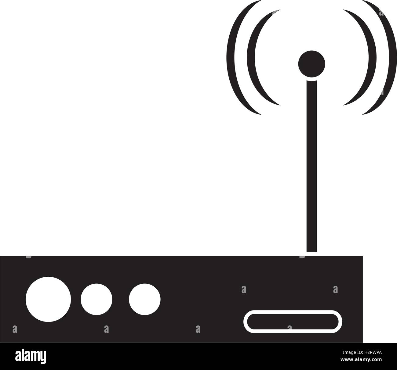 Isolated wifi and internet design Stock Vector Image & Art - Alamy