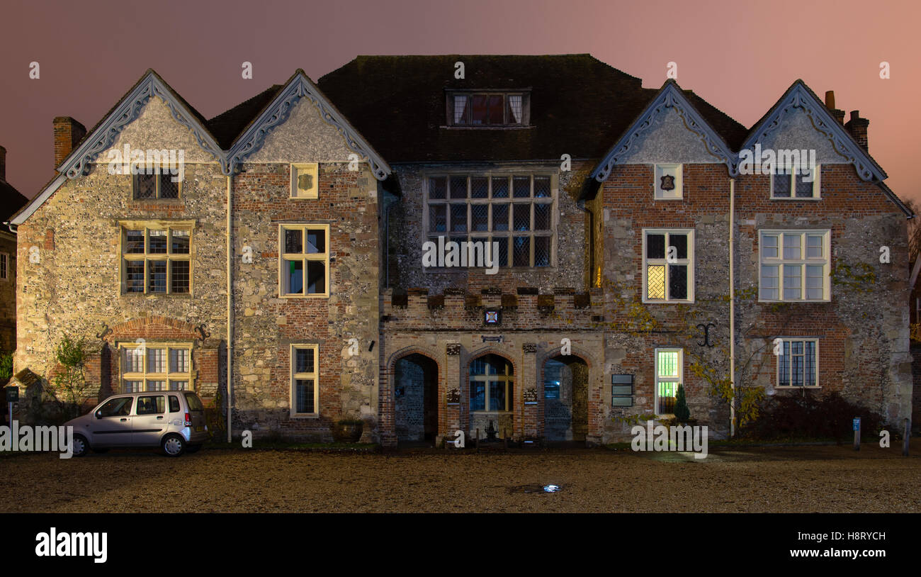 The Rifles Berkshire and Wiltshire Museum, in Cathedral Close, Salisbury, housing collection of traditional British army units Stock Photo