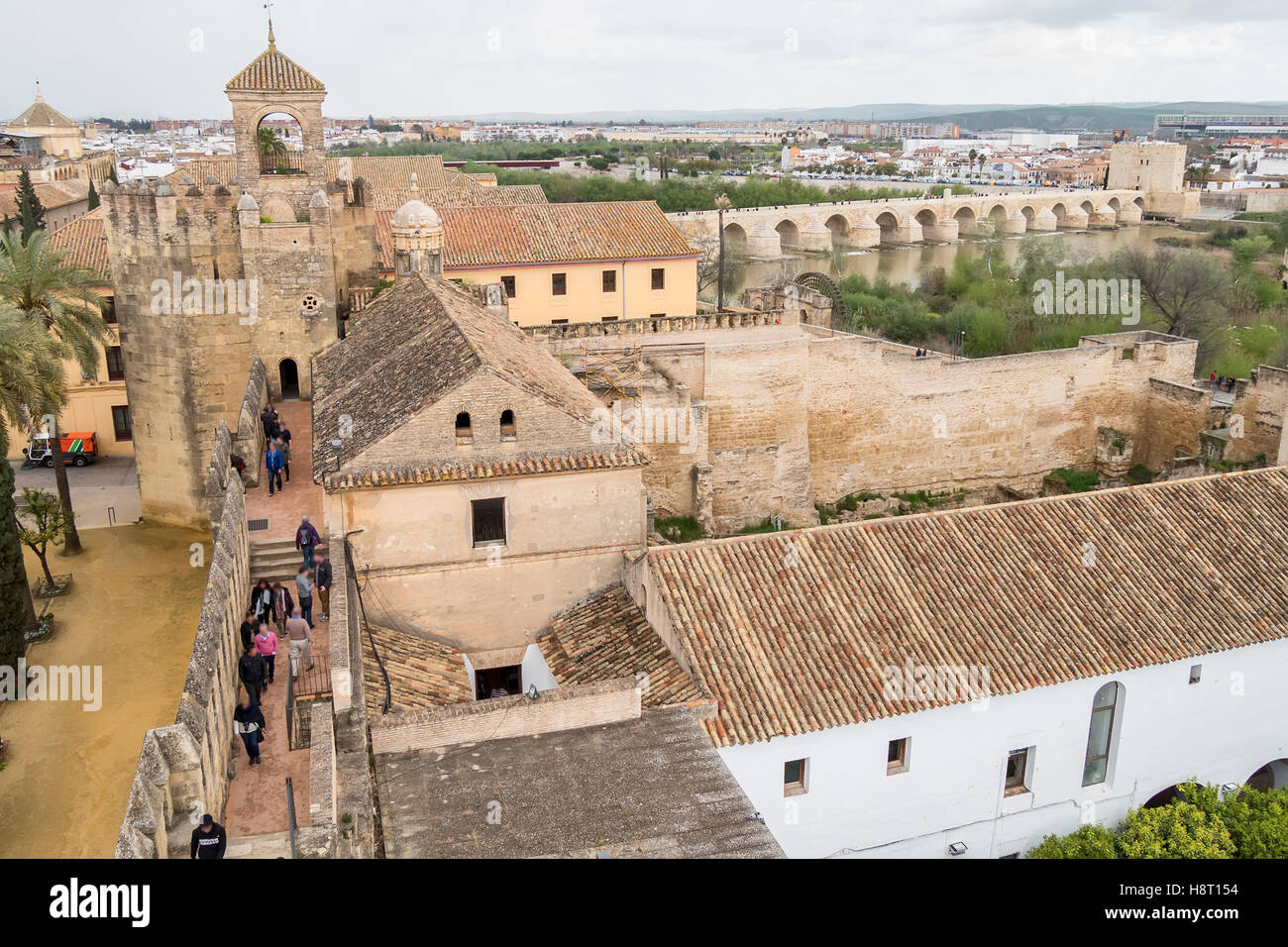 Alcazar de los Reyes Cristianos in Cordoba, Spain Stock Photo - Alamy