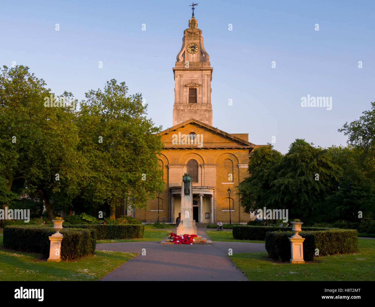 UK, England, London, Hackney, St John at Hackney Church Stock Photo - Alamy