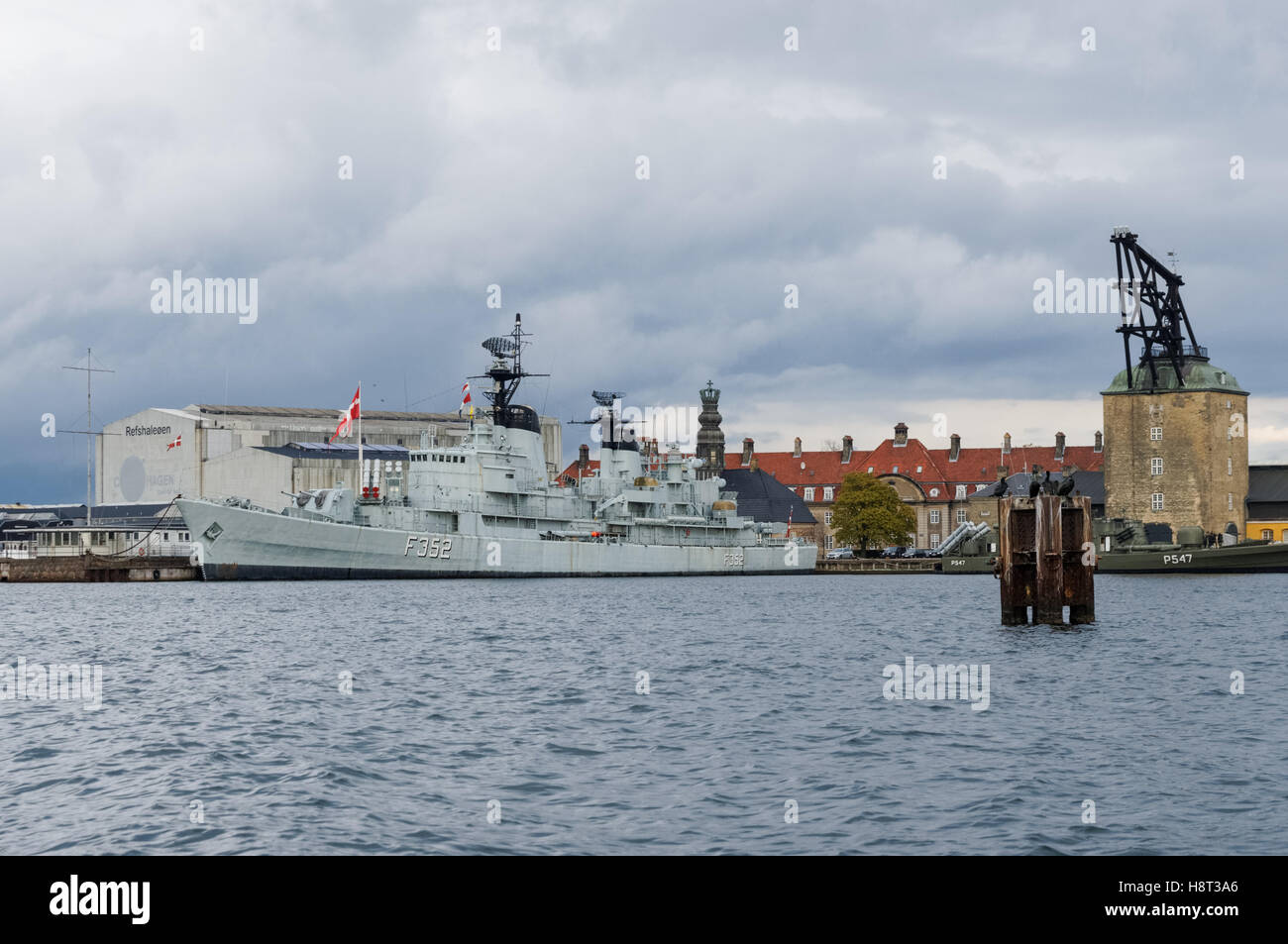 The Royal Danish Naval Museum in Copenhagen, Denmark Stock Photo