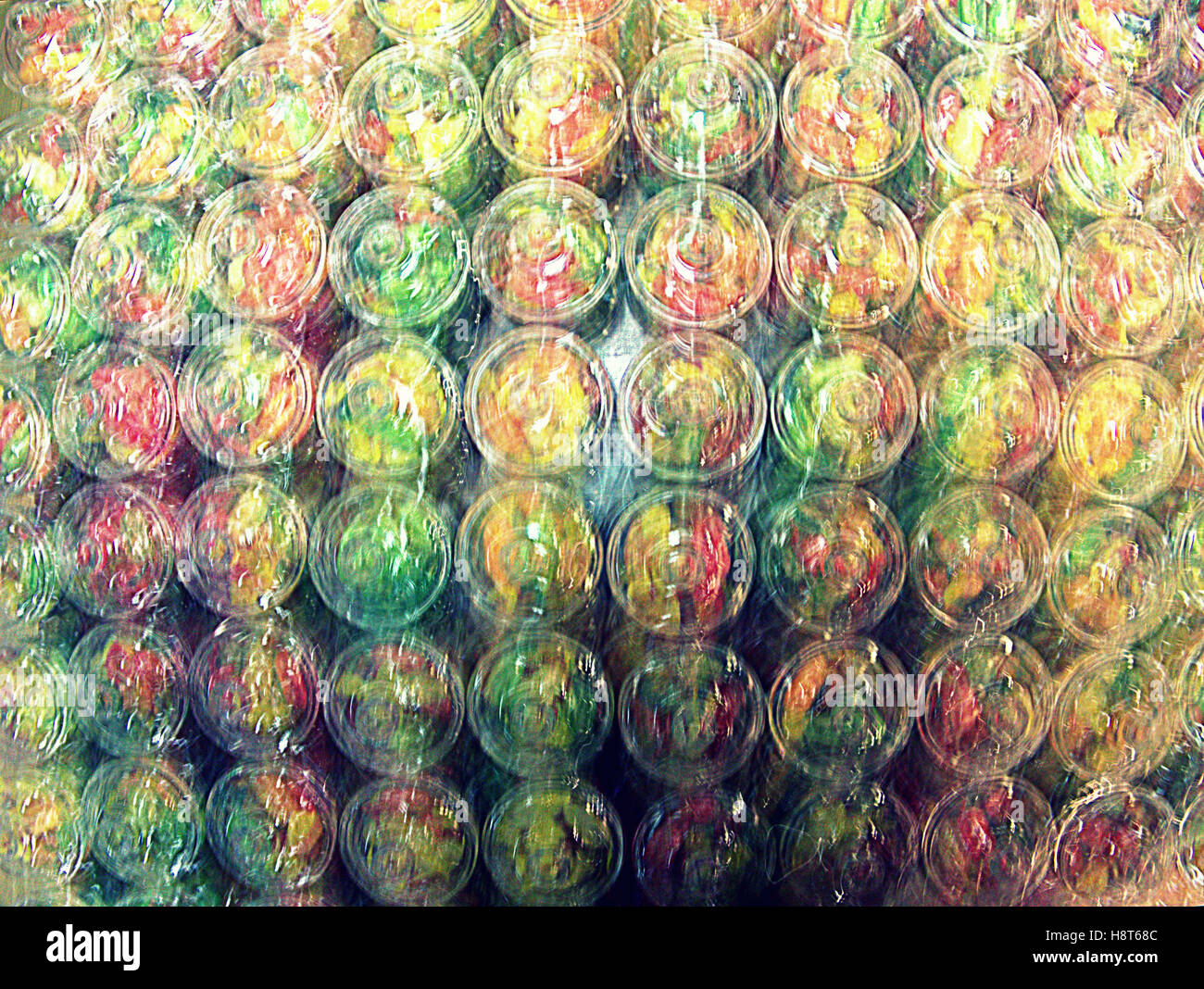 Abstract pattern creation multicolored futuristic  pattern Stock Photo
