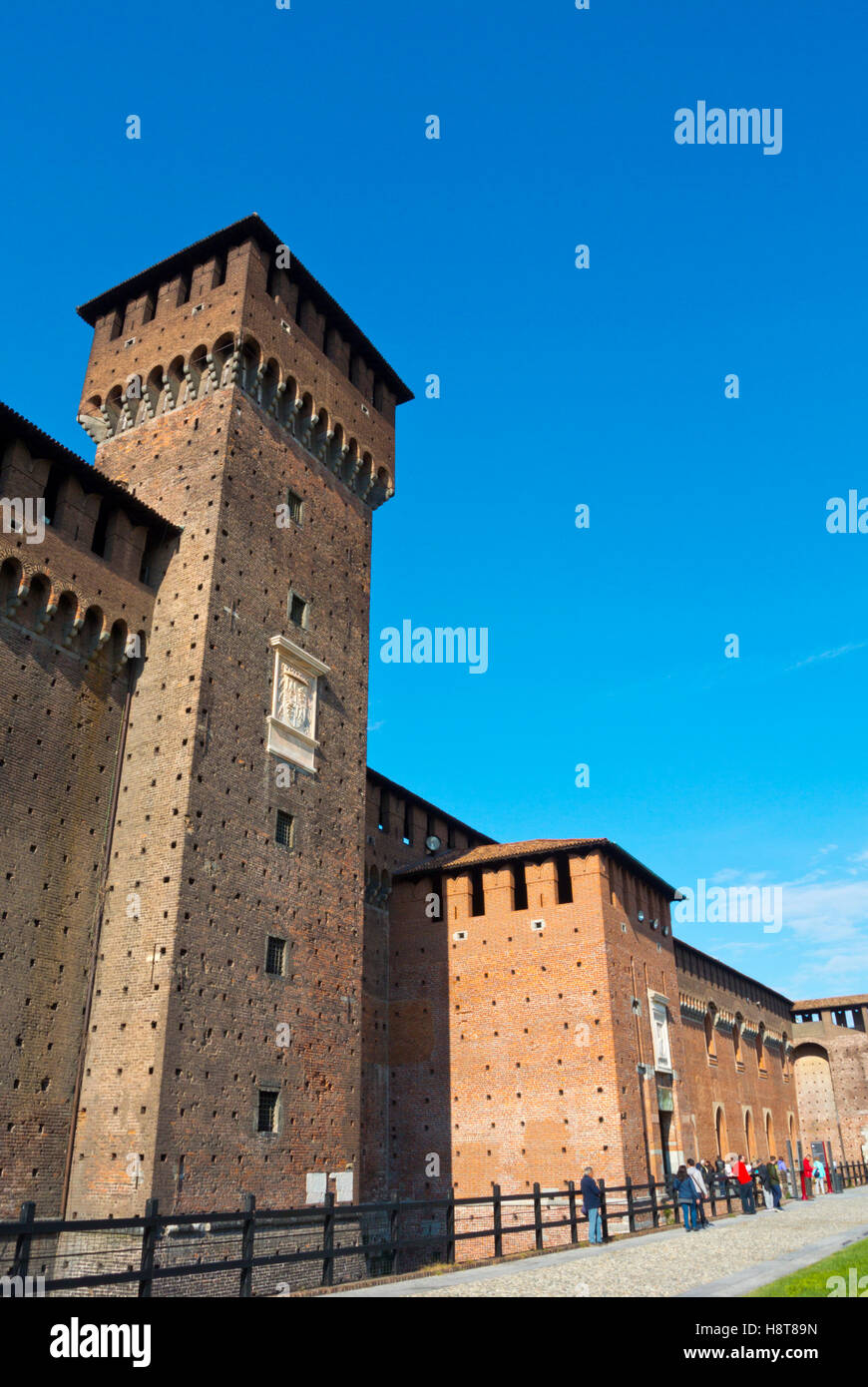 Castello di porta giovia hi-res stock photography and images - Alamy