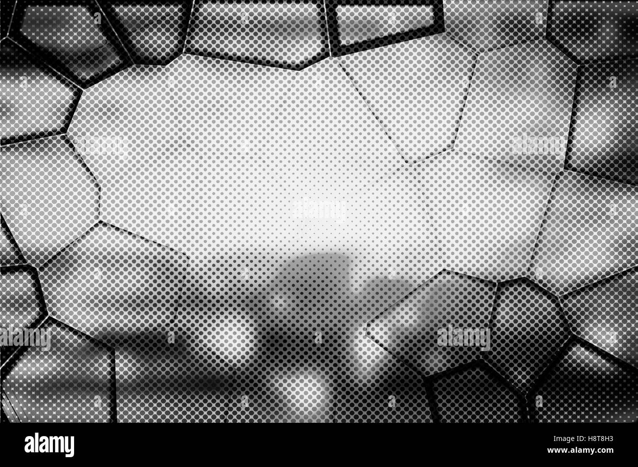 abstract black and white background with square pattern Stock Photo - Alamy