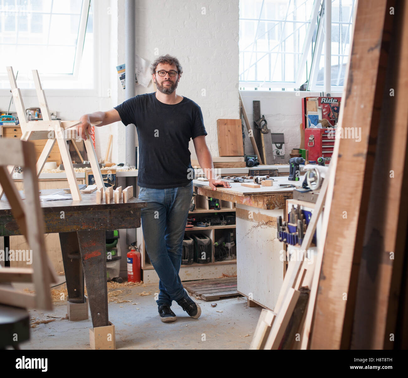Bespoke furniture maker hires stock photography and images Alamy