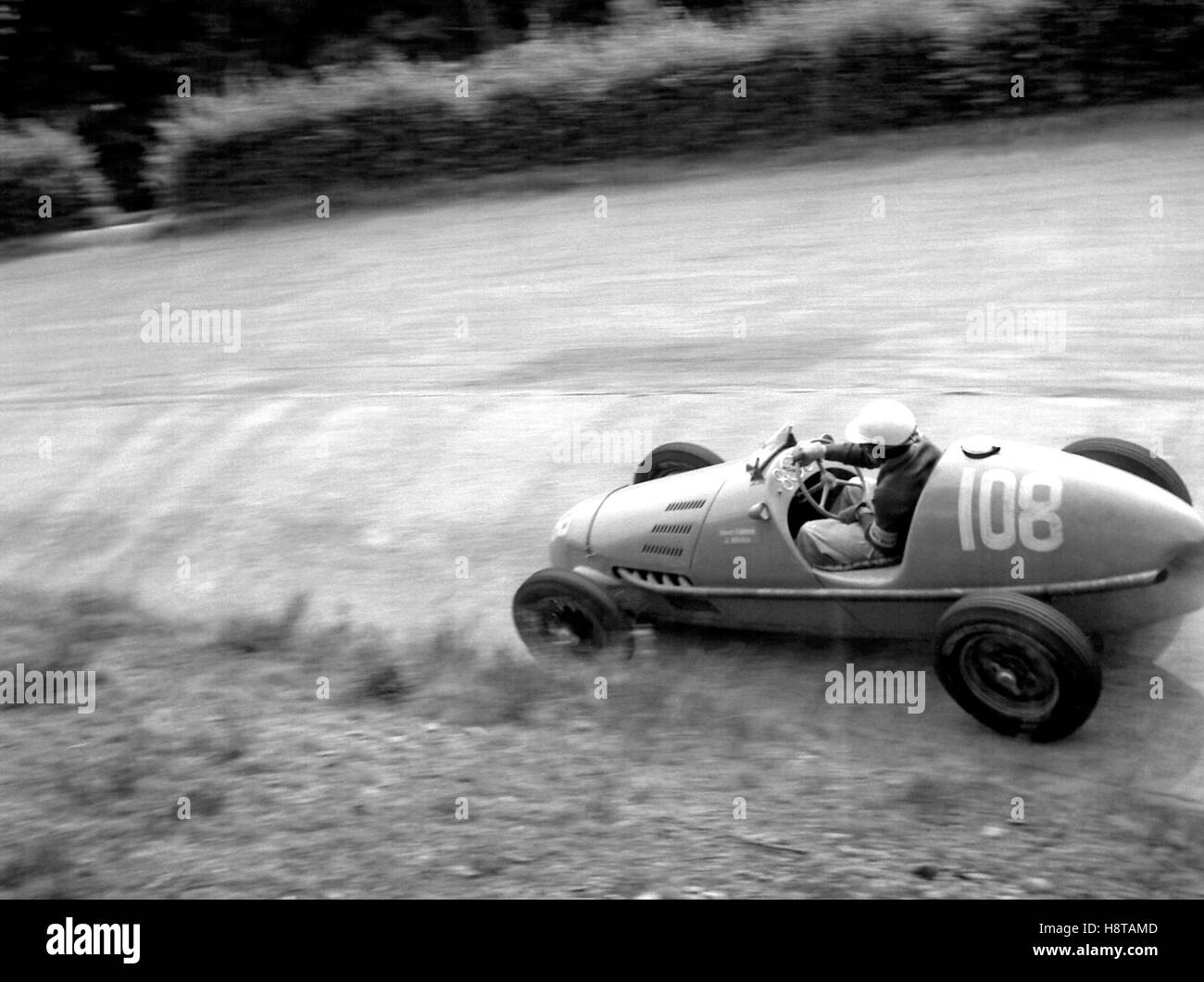 1952 EIFELRENNEN GORDINI KARUSSEL Stock Photo