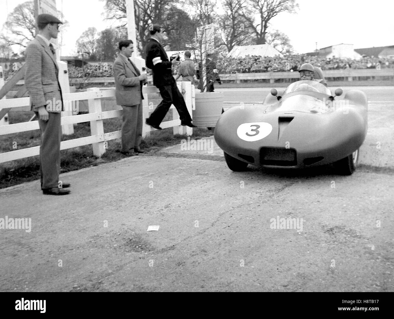 1955 GOODWOOD CONNAUGHT B TYPE STREAMLINER MARR Stock Photo