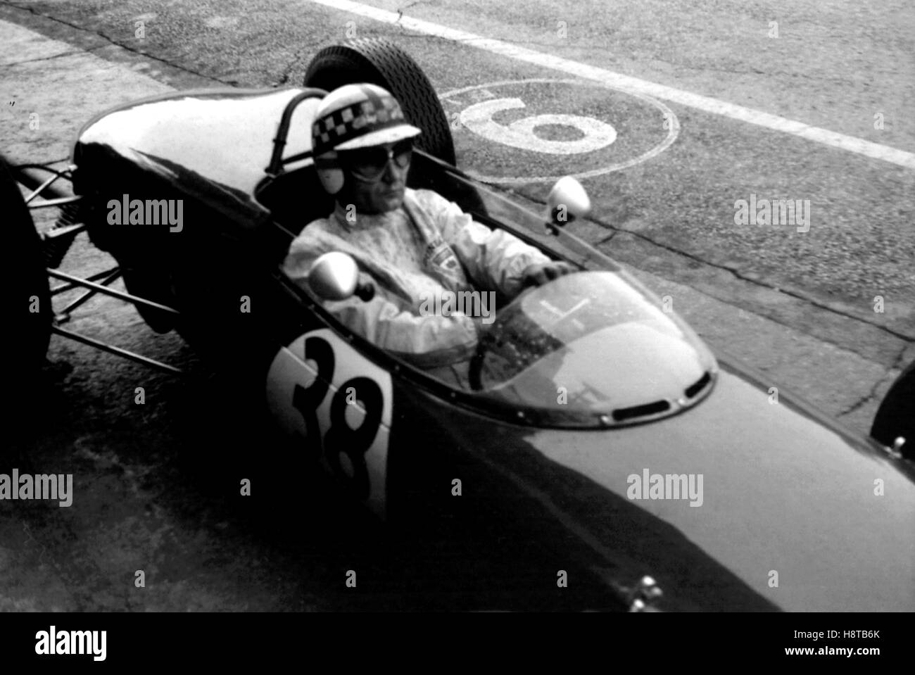 1961 ITALIAN GP IRELAND LOTUS POOR Stock Photo