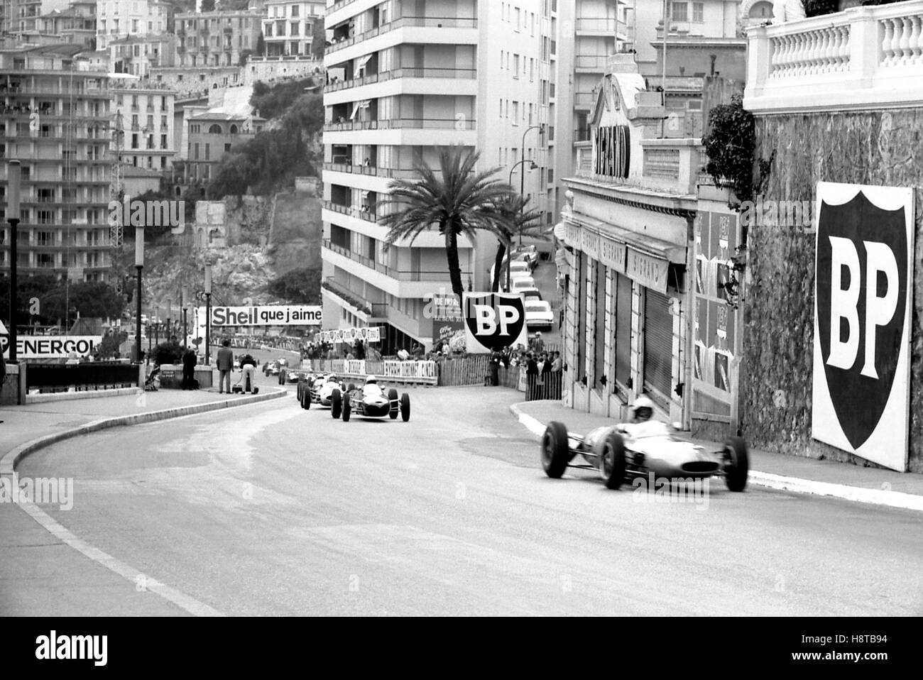 1962 MONACO GP FJ JUNIORS AFTER STE DEVOTE Stock Photo