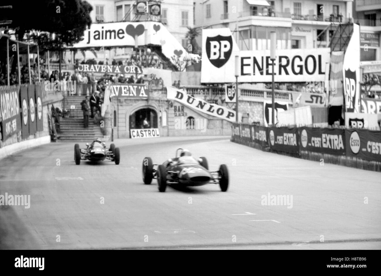 1962 MONACO GP FJ JUNIORS LEAVE TABAC Stock Photo