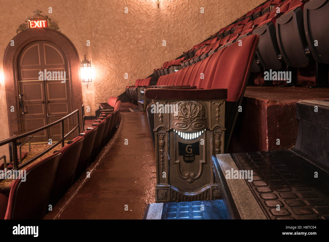 Beacon Theatre Interior, NYC, USA Stock Photo