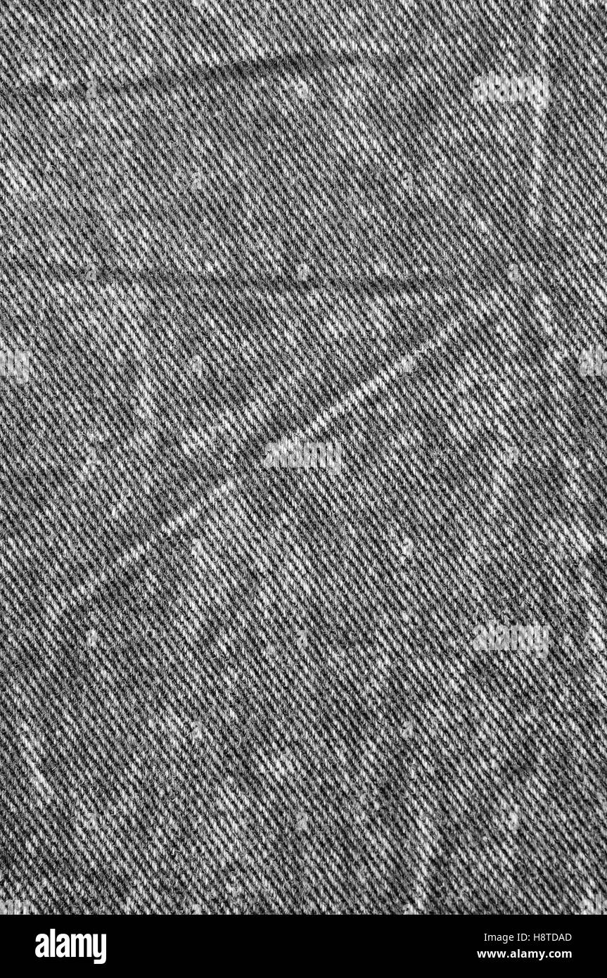 Natural Black Linen Denim Cotton Jeans Texture Large Detailed Vertical