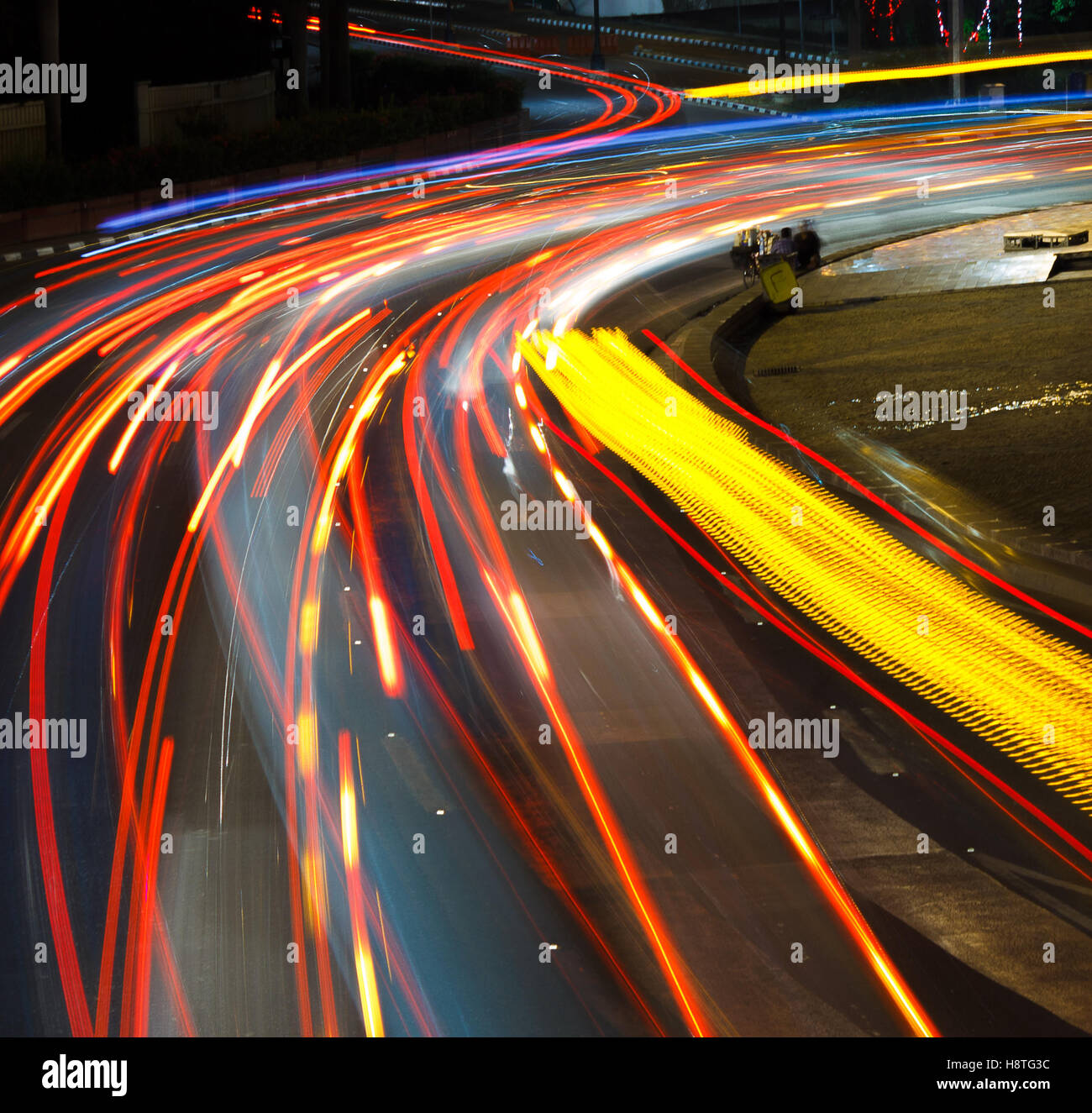 Traffic trails hi-res stock photography and images - Alamy