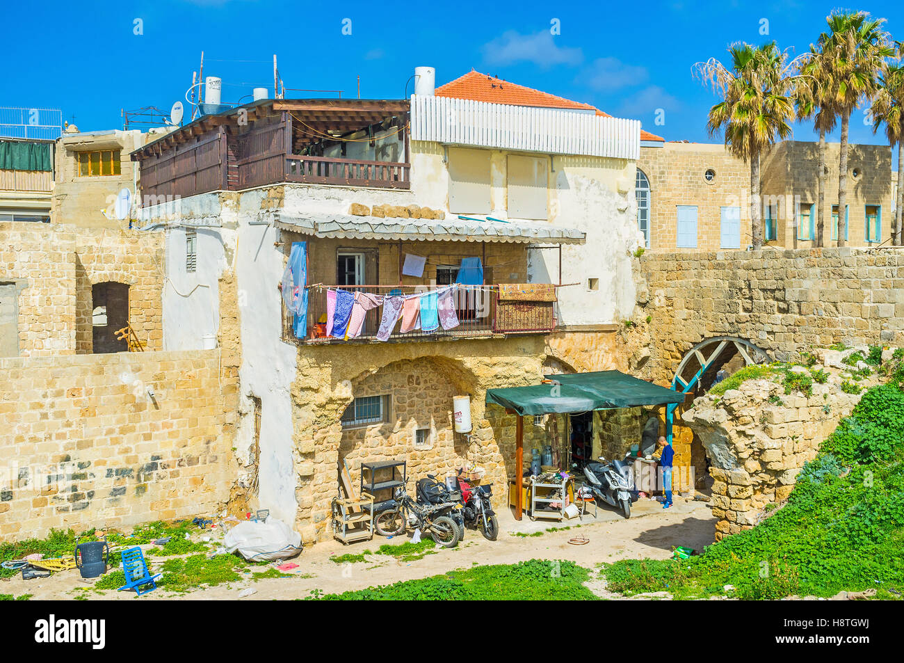 Acre lighthouse israel hi-res stock photography and images - Alamy