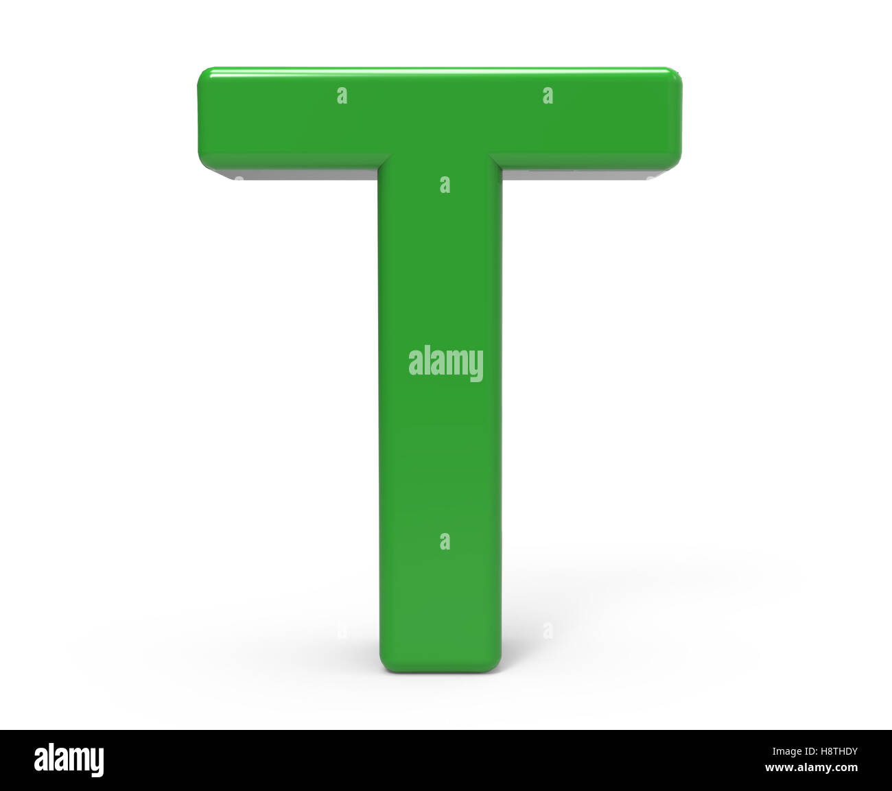 Green t letter hi-res stock photography and images - Alamy