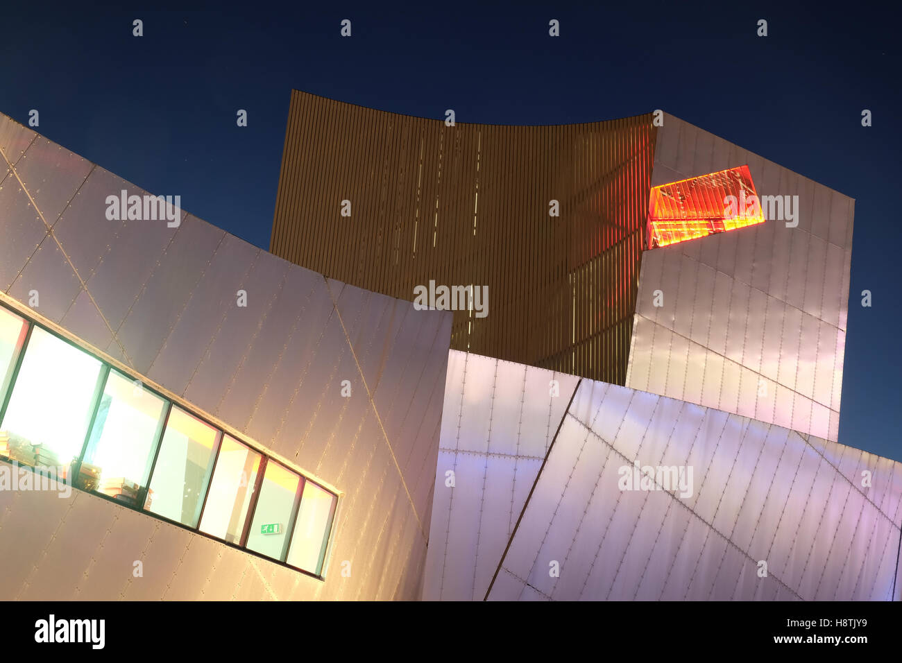 Imperial War Museum North in Manchester, UK Stock Photo - Alamy